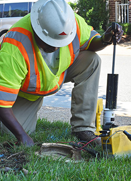 Benchmark operator designating utilities