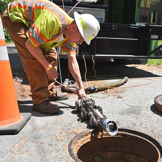 robot for remote pipe inspection