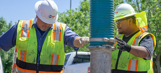 Pro-Pipe Engineers working on underground infrastructure maintenance